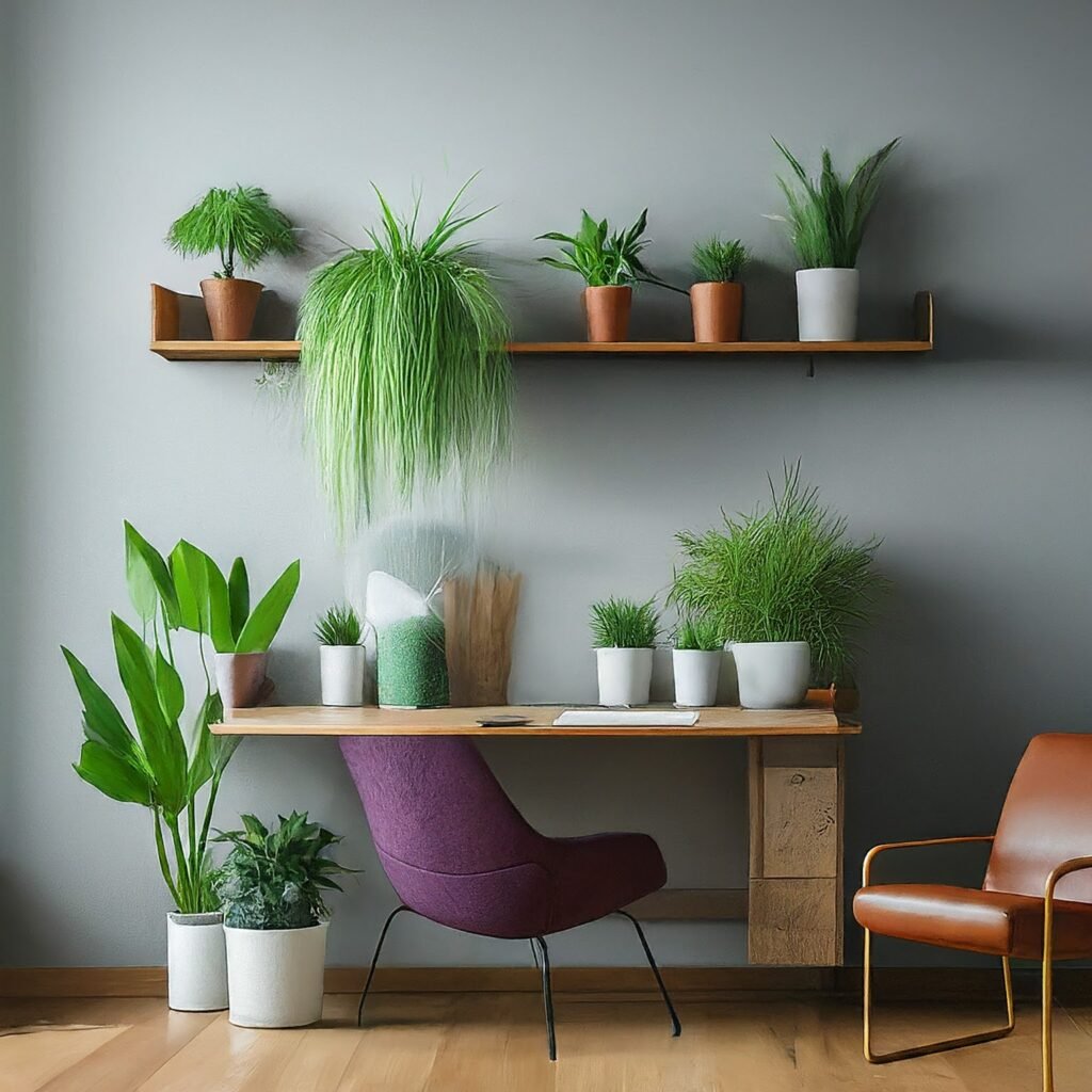 Picture of interior plants