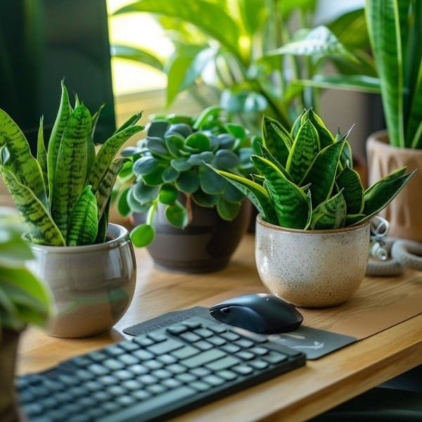 Image of desk plant